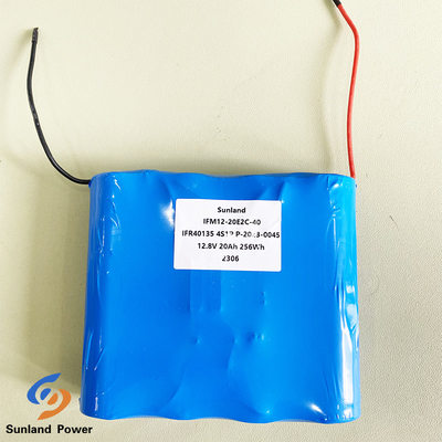 Wysokiej Temperatury 12V 20AH Litium Ion Battery Pack 40135 4S1P dla obszarów niebezpiecznych