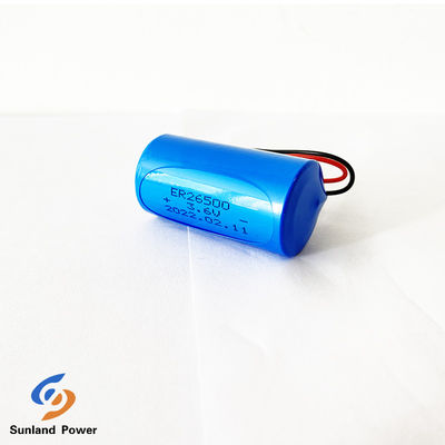 Nieodładowalna bateria LiSOCL2 o mocy 3,6 V ER26500 9AH z łącznikiem JST do urządzeń odstraszających komary