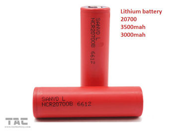 20700 Bateria cylindryczna litowo-jonowa do pojazdów elektrycznych 3,7V 3000MAH 30C