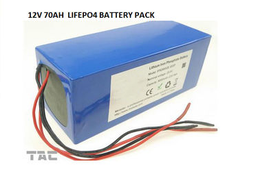 12V Lifepo4 IFR26650 70AH Długa żywotność do przechowywania energii słonecznej i akumulatora