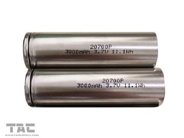 20700 Bateria cylindryczna litowo-jonowa do pojazdów elektrycznych 3,7V 3000MAH 30C