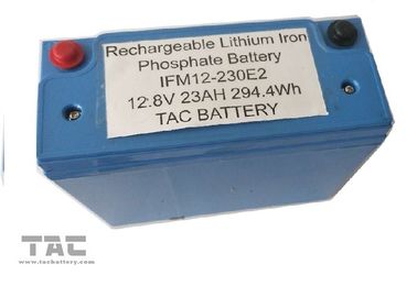 Niebieski akumulator 12V LiFePO4 26650 23AH z obudową UL2054 do oświetlenia słonecznego