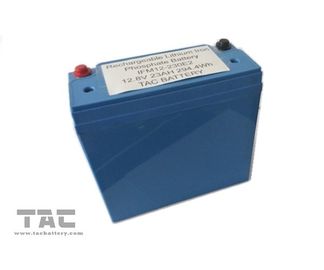 Niebieski akumulator 12V LiFePO4 26650 23AH z obudową UL2054 do oświetlenia słonecznego