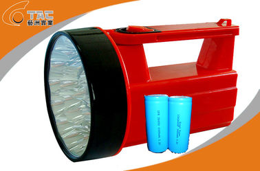 Wysoka gęstość energii Latarka LED z bateriami litowo-jonowymi AA 3,7 V / 7,4 V / 14,8 V.