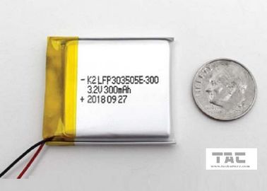 Lekka bateria LiFePO4 3,2 V 300 MAH LFP303505E Do lampy górniczej