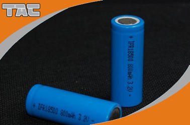 Cylindryczna bateria LiVePO4 3,2 V LFR18500P Moc 900 mAh dla urządzeń dużej mocy