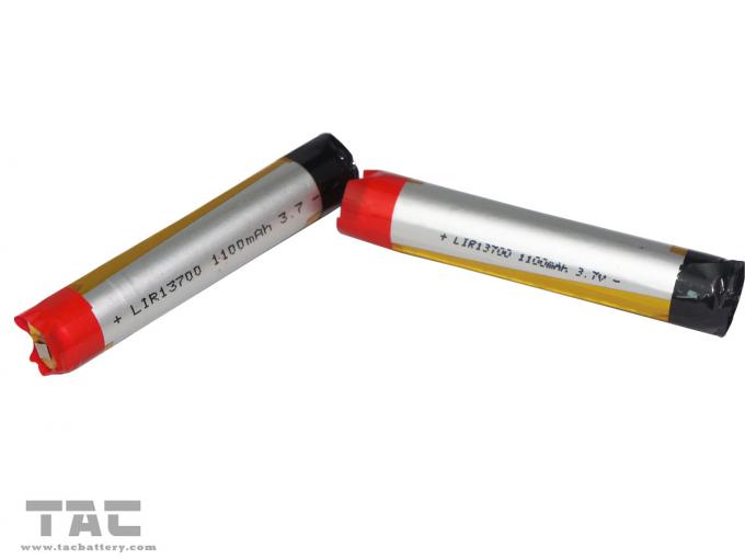 Akumulator wielkiej baterii LIR13700 / 1100mAh Elektroniczne baterie do papierosów