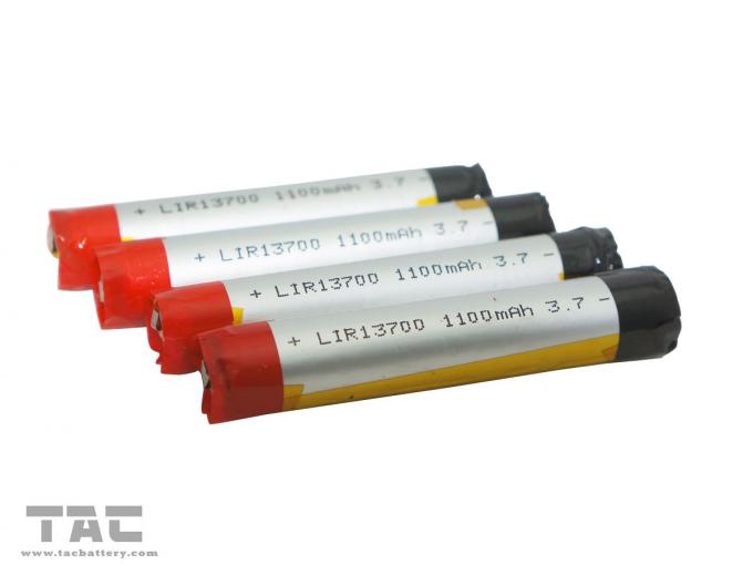Akumulator wielkiej baterii LIR13700 / 1100mAh Elektroniczne baterie do papierosów