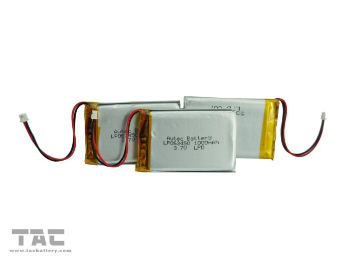 Akumulator LP063465 3,7 V 1300 mAh polimerowy akumulator litowo-jonowy o dużej pojemności