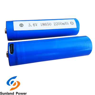 ICR18650 3,7 V 2200 mah litowo-jonowa bateria cylindryczna do urządzeń domowych