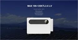 100-125KW trójfazowy wielokanałowy falownik solarny MAX 110KTL3-LV z 10 MPPT bez bezpieczników