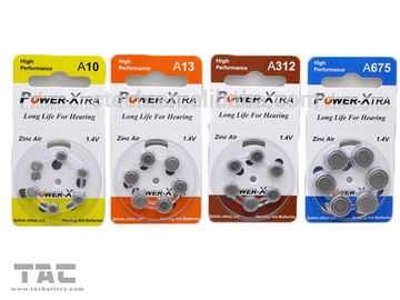 PR41 Zinc Air 1,4 wolt 155 mAh A312 Baterie do aparatów słuchowych, 0,5 grama