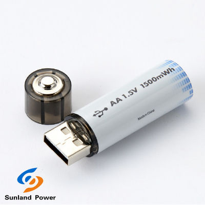 Akumulator litowo-jonowy 1.5V AA z podłączeniem USB typu C