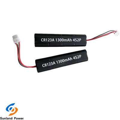 Defibrylator Limno2 z akumulatorem CR123A 4S2P 12V 2600MAH