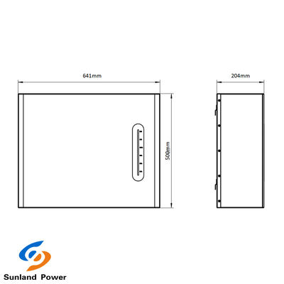 LiFePO4 Bateria 48V 100Ah Ładowarka paneli słonecznych 5-15kWh System magazynowania energii dla domu