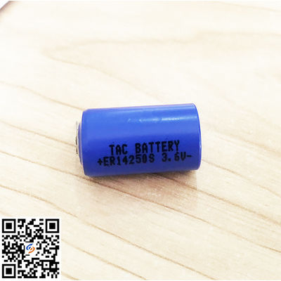150°C Wysoka temperatura ER14250S 3.6V 900mAh Bateria podstawowa z zakładką dla rejestratorów temperatury