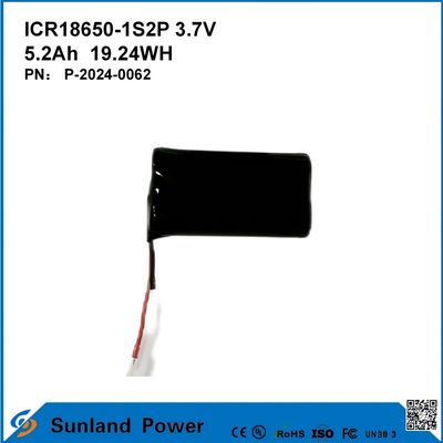 ICR18650-1S2P 3.7V 5.2AH 19.24WH Akumulator naładowalny