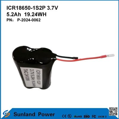 ICR18650-1S2P 3.7V 5.2AH 19.24WH Akumulator naładowalny