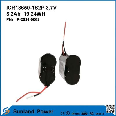 ICR18650-1S2P 3.7V 5.2AH 19.24WH Akumulator naładowalny
