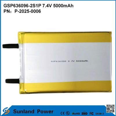 Akumulatory litowo-jonowe GSP636096-2S1P 7.4V I 5000mAh Do banków zasilania Urządzenia elektroniczne zewnętrzne Lampa latarnia oświetlenia Małe urządzenia elektroniczne