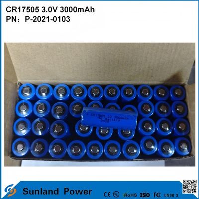 CR17505 3,0V 3000mAh Do inteligentnych instrumentów Sprzęt medyczny Transport i logistyka Inteligentne meble Wysokiej wydajności Stabilny rozładowanie Wydajność napięcie wyjście Długa żywotność