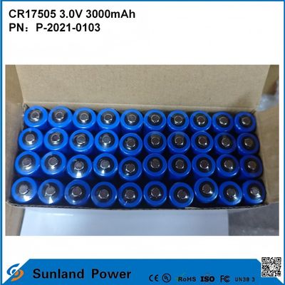 CR17505 3,0V 3000mAh Do inteligentnych instrumentów Sprzęt medyczny Transport i logistyka Inteligentne meble Wysokiej wydajności Stabilny rozładowanie Wydajność napięcie wyjście Długa żywotność