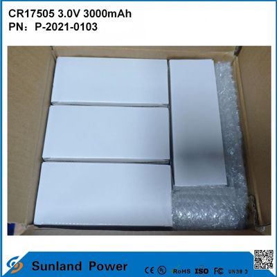 CR17505 3,0V 3000mAh Do inteligentnych instrumentów Sprzęt medyczny Transport i logistyka Inteligentne meble Wysokiej wydajności Stabilny rozładowanie Wydajność napięcie wyjście Długa żywotność