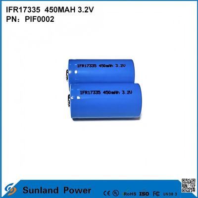 Akumulator IFR17335 3.2V 450mah odpowiedni do różnych urządzeń i scenariuszy, w tym: Produkty cyfrowe Sprzęt oświetleniowy Narzędzia elektryczne Małe urządzenia urządzeń energetycznych systemy magazynowania