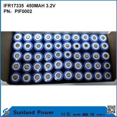 Akumulator IFR17335 3.2V 450mah odpowiedni do różnych urządzeń i scenariuszy, w tym: Produkty cyfrowe Sprzęt oświetleniowy Narzędzia elektryczne Małe urządzenia urządzeń energetycznych systemy magazynowania