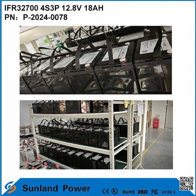 IFR32700 4S3P 12,8V 18Ah Dla światła słonecznego Wysokiej jasności LEDS ogrodowe światła słoneczne