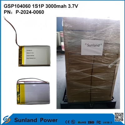 Bateria litowo-polimerowa GSP104060 jest szeroko stosowana w power bankach, słuchawkach Bluetooth i głośnikach Bluetooth, z żywotnością 500–2500 cykli ładowania/rozładowania.