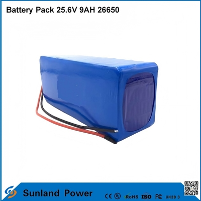 Akumulator litowo-jonowy do motocykla LiFePO4, 25.6V 9AH 26650