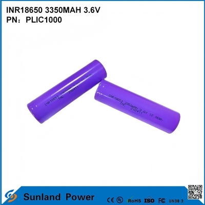 INR18650 3350MAH 3,6V bateria