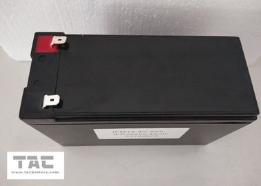 Czarny akumulator 12V Lifepo4 7,5AH Domowy system oświetlenia słonecznego lub EV