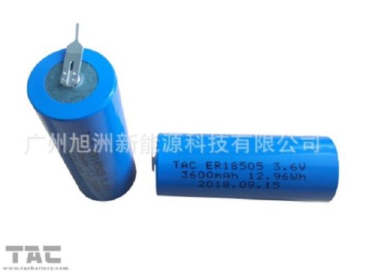Bateria LiSOCL2 o dużej pojemności 3,6 V ER18505 3600 mAh do licznika zegarowego Teal