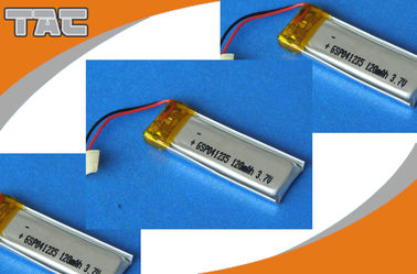 GSP041235 3.7 V 120 mAh polimerowa bateria litowo-jonowa do kart inteligentnych PDA MP3 MP4