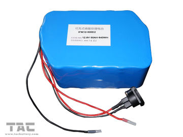 Zestaw akumulatorów 12V LiFePO4 do lampy ulicznej IFR 26650 50ah ze złączem