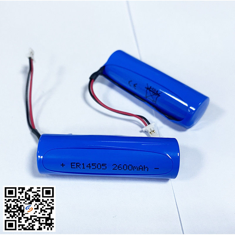 3.6V Przemysłowa nieodładowalna bateria LiSOCl2 ER14505 2600mAh dla pułapki myszowej UL1642