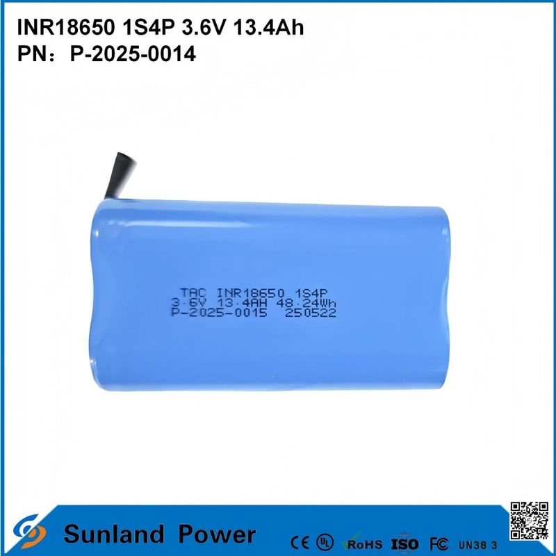 INR18650 1S4P3.6V 13.4Ah Idealne połączenie dużej mocy i wysokiego napięcia