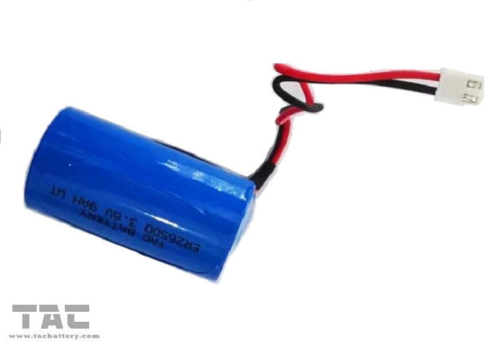 Bateria Lisocl2 3.6v ER26500 9AH Ze złączem do wodomierza Amperomierz