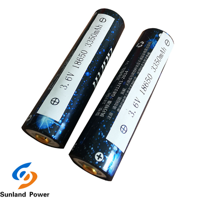 OEM cylindryczny akumulator litowo-jonowy ICR18650 3,6 V 3350 mah z terminalem USB