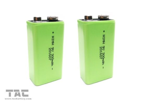 Akumulatory Nimh 9V 230mAh Baterie z ładowarką do mikrofonu