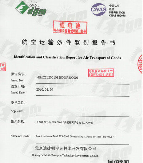 Chiny Guang Zhou Sunland New Energy Technology Co., Ltd. Certyfikaty