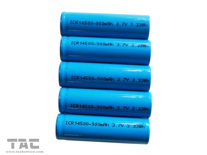 Akumulator litowo-jonowy o dużej pojemności 3,7 V 14500 / AA