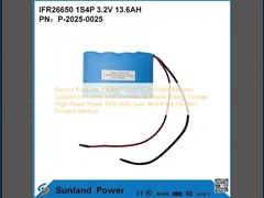 Fabryka produkuje baterie IFR26650 1S4P 3.2V 13.6Ah nadające się do domowych i komercyjnych urządzeń mobilnych do przechowywania energii, narzędzi o dużej mocy wiertarki piły i szkliwarki przenośne medyczne