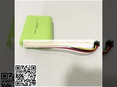 18650 Litium Ion Battery 1S3P 3.7V 7500mAh Li-Ion Battery Packs Pass UL2054 Certificate