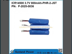 ICR14500 3,7V 800mAh-PHR-2-JST-10mm Przewód